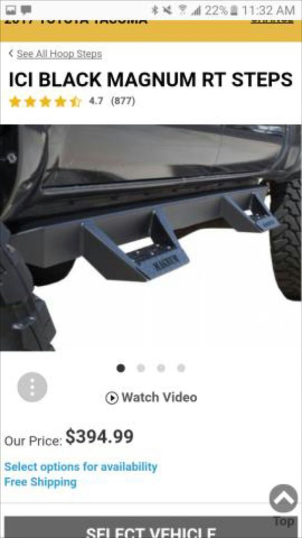 Side Steps For 2019 Toyota