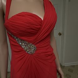 Red Size S Dancing Queen Prom Birthday Wedding Dress 
