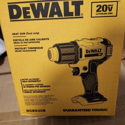 Dewalt 20V Max Heat Gun cordless DCE530B 