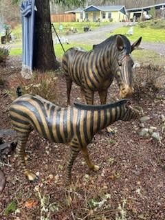 Zebra Statues
