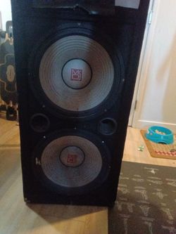 Mr DJ 15 inch subwoofers