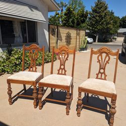 3 Piece Chairs Good Condition $100 Obo