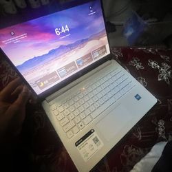 White Laptop