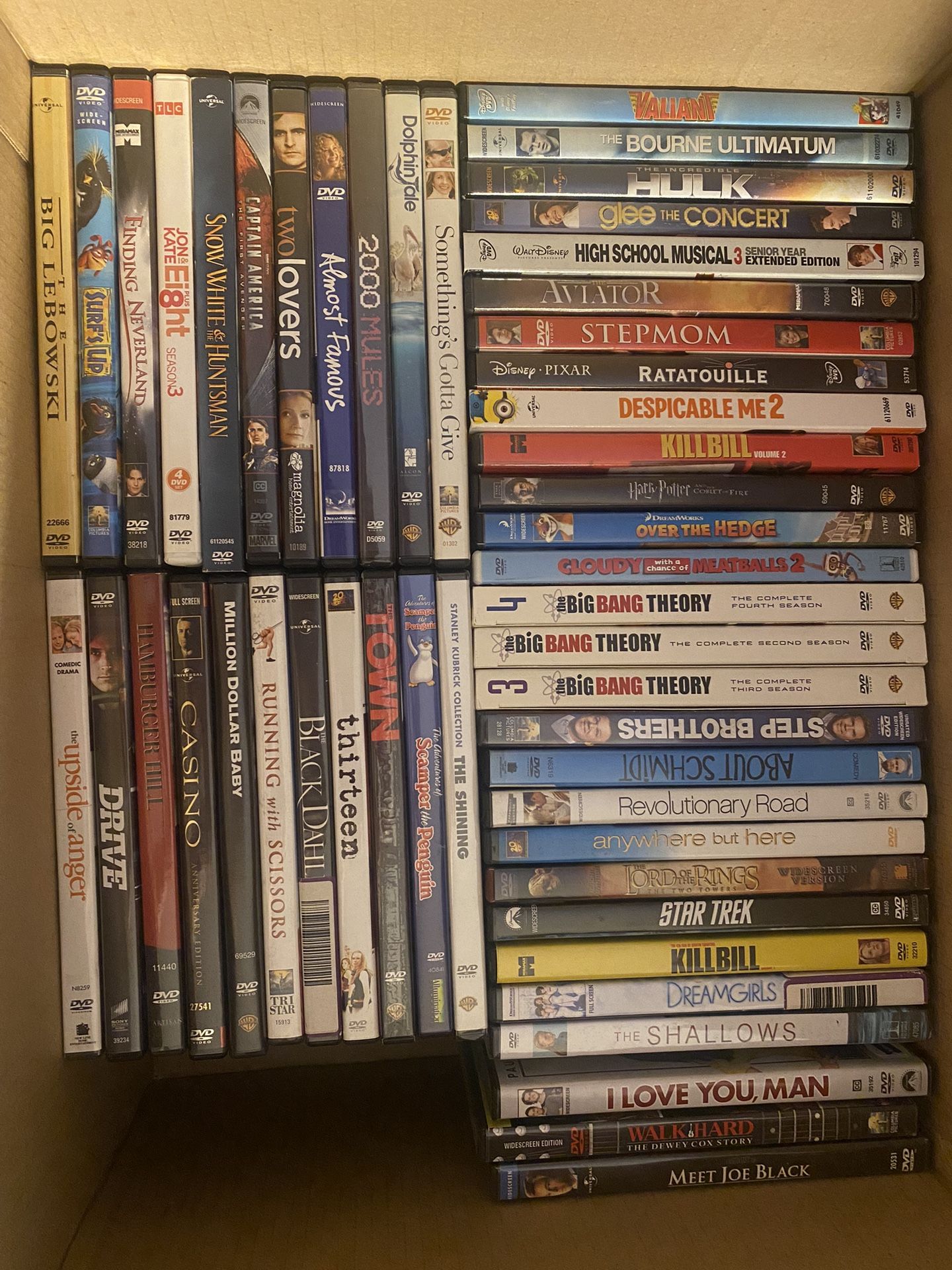 Box Of DVD’s $15