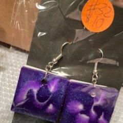 Epoxy Necklaces& Earrings $10 each 