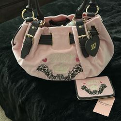 NEW JUICY COUTURE BAG AND WALLET
