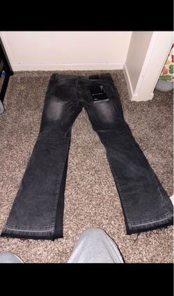 Flared purple jeans 30 & 32