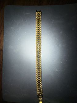 Gold Tennis Bracelet 