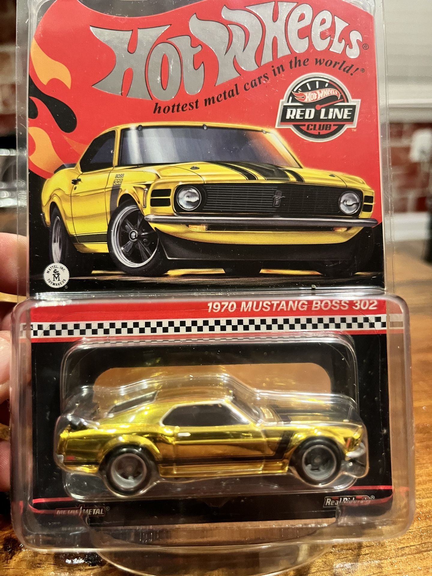 1970 Ford Mustang Boss 302 Hot Wheels RLC Exclusive 2024