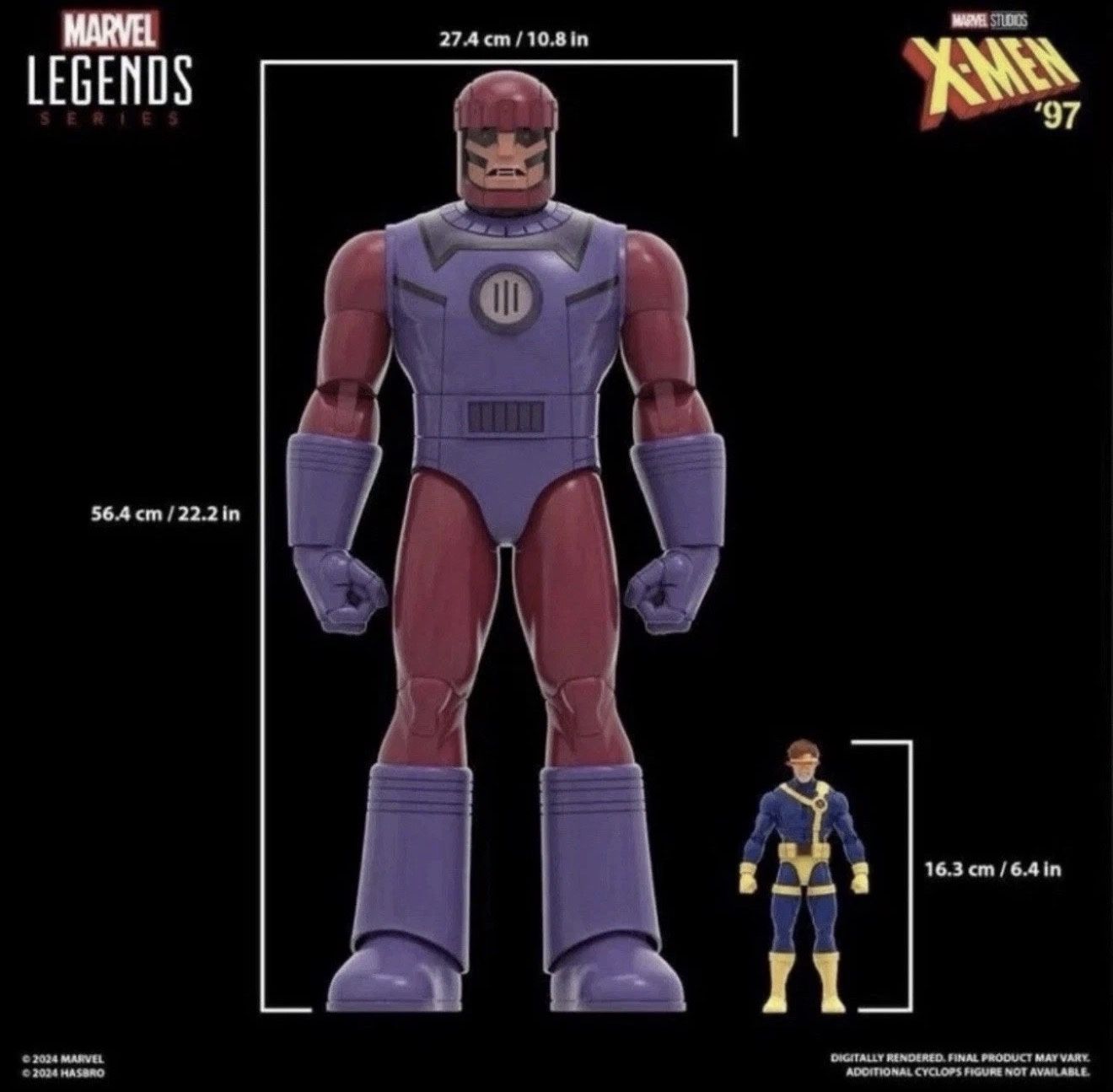 Hasbro Marvel Legends Sentinel Ultimate Deluxe X Men '97 Action Figure