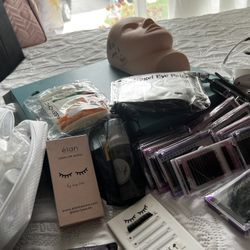 Eyelashes extension material