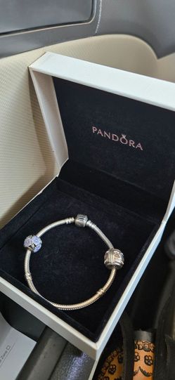 Pandora Sterling Silver Charm Bracelet