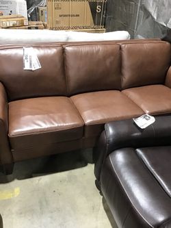 Grain Leather Sofa
