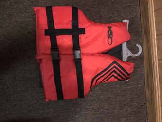 Boating and fishing floatation Aid for touth weight 50-90lbs 23-41 kg Chest size 26-29 inches