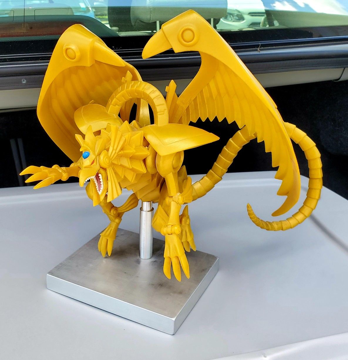 Yugioh winged dragon of RA model, no box