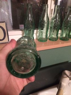 1940s Green glass Coca cola from the long gone Tacoma Bottler
