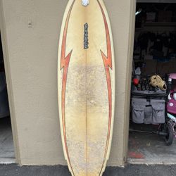 Rocking Fig 6’4” Surfboard 
