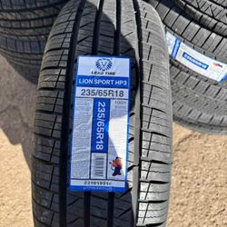 235 65 18 New Set Of Tires 
