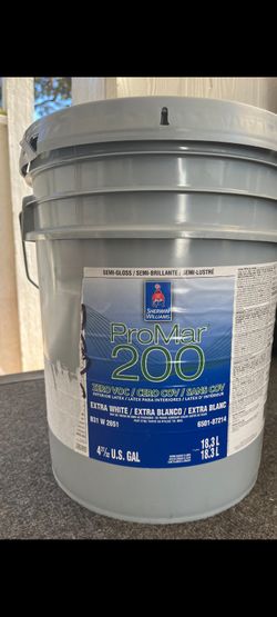 White Paint Semigloss 