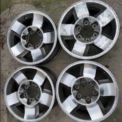 4 — 16x7 6x5.5 6x139.7 Stock Fj Cruiser Tacoma Tundra 4Runner Yukon Tahoe Wheels Rims !!!!!!!!