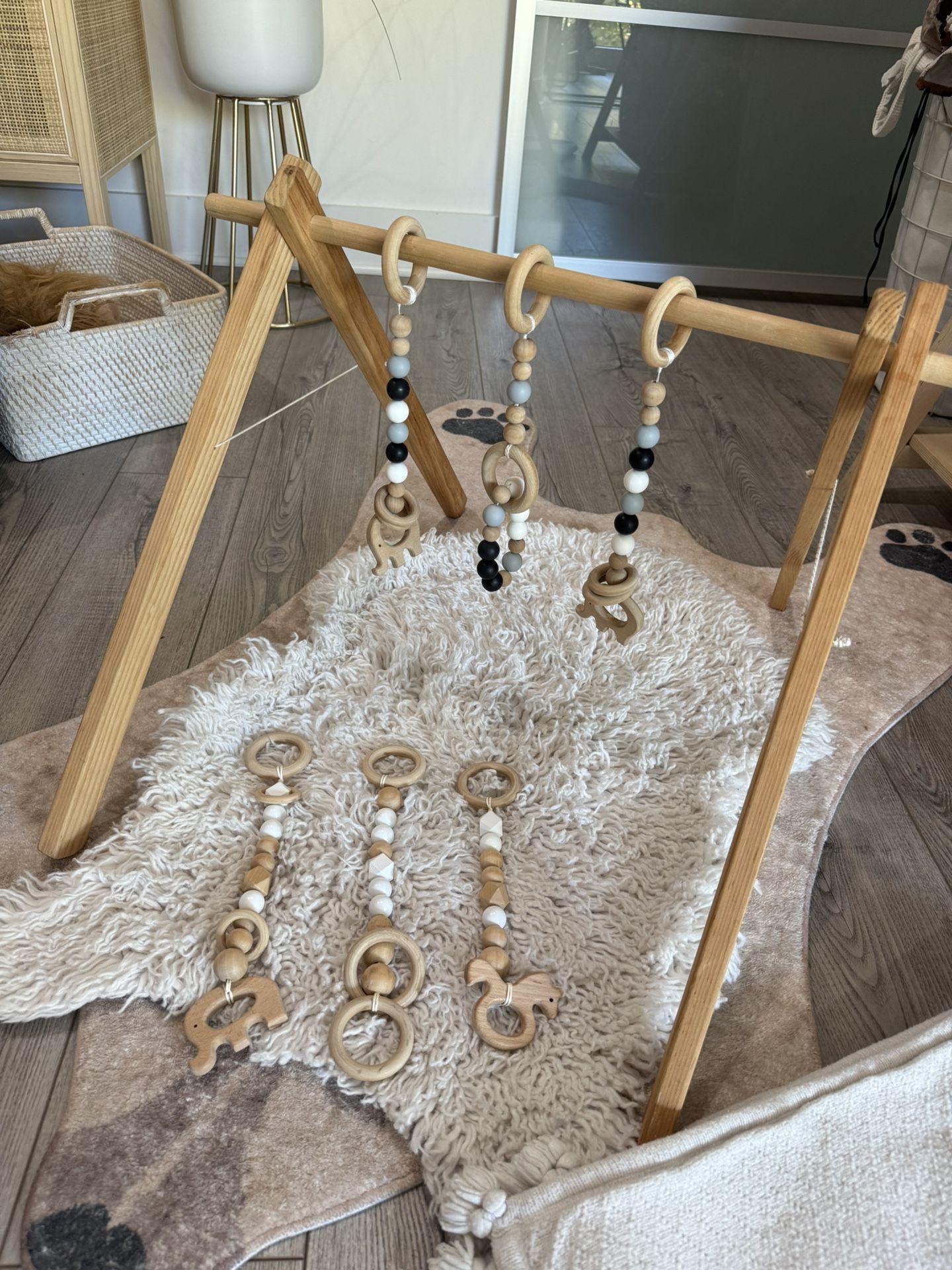 Wooden Play Gym (Etsy)