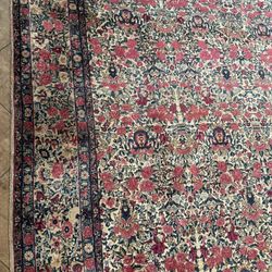 Vintage Persian Kerman Rug