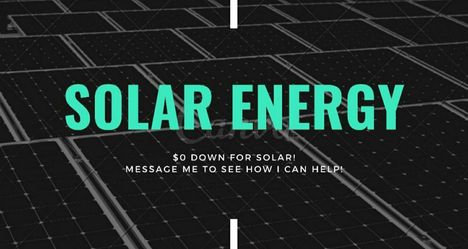 ☀️ Solar ☀️ $0 Down
