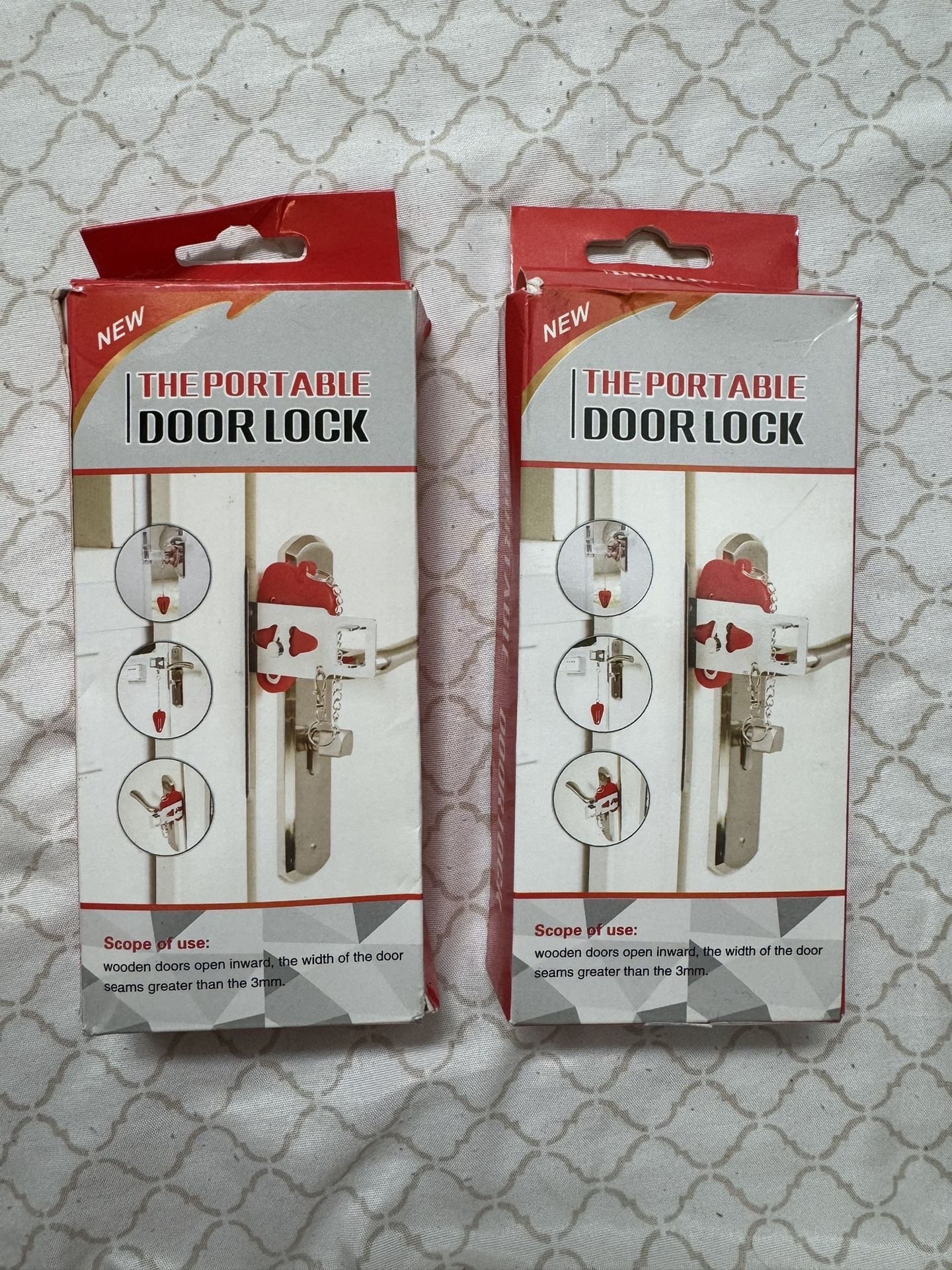 Brand New Portable Door Lock $6 Each OBO !!!ACCEPTING OFFERS!!!