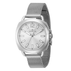 Invicta Silver Mesh Band Watch