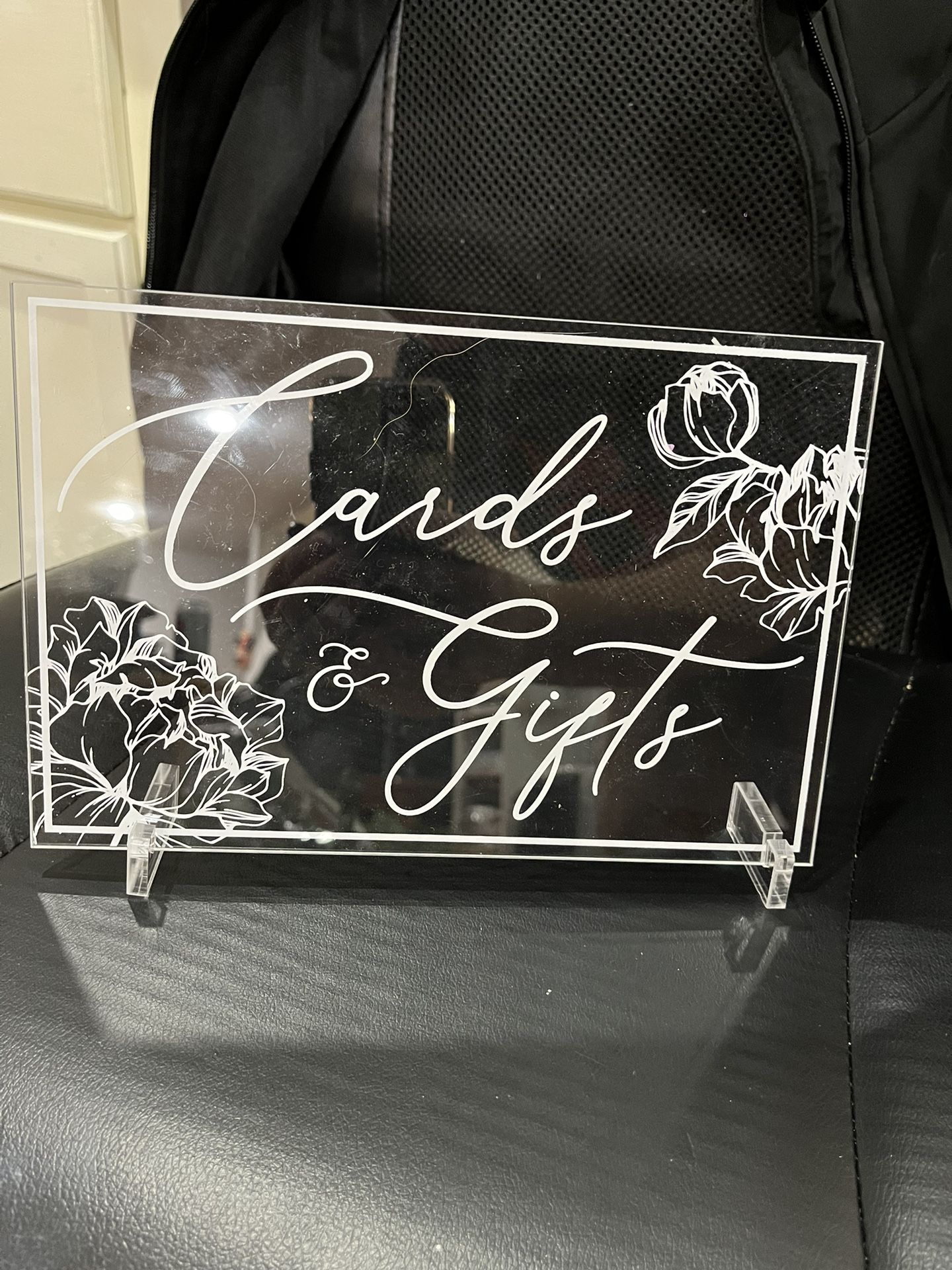 Cards And Gifts Acrylic Sign