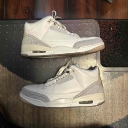 Used Jordan 3 Craft Ivory Size 13