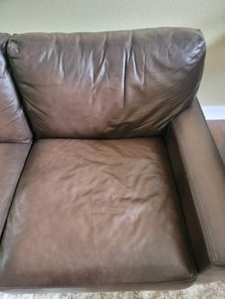 Pottery barn turner discount square arm chair