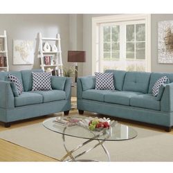 Sofa And Love 2Pc Set 