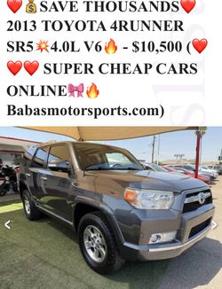 2013 TOYOTA 4RUNNER SR5