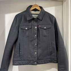 Women’s Levis Sherpa Lined Faux Leather Jacket