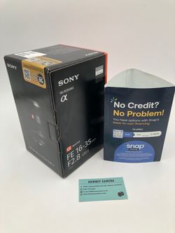 Pre-owned Sony FE 16-35mm F2.8 GM II Lens