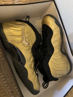 Nike
AIR FOAMPOSITE  "Metallic Gold"