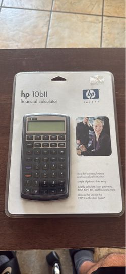 HP 10bII Financial Calculator