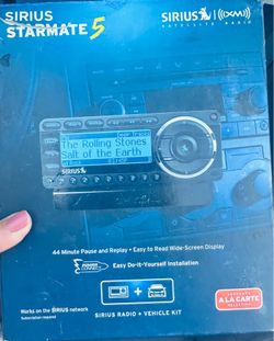 Brand new: sirius starmate 5 serious radio and car kit