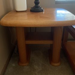 Solid Wood End Tables 