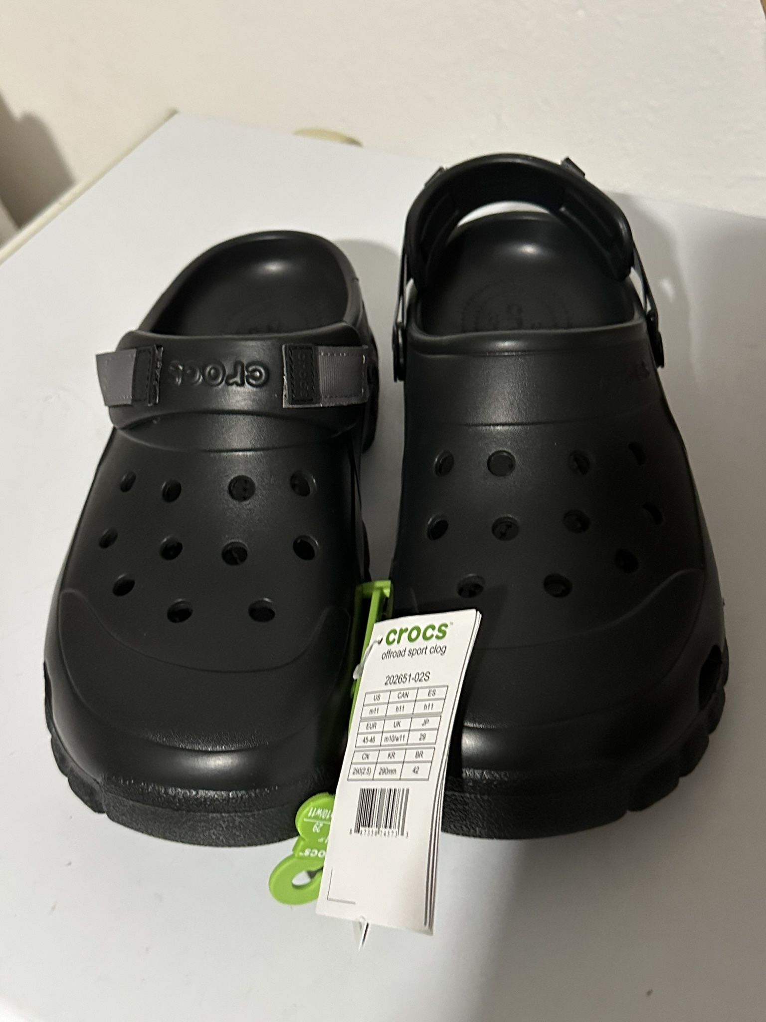 Crocs /Adults ,Unisex / Size 11 Men/ 12.5 Women /Brand new in box