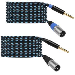 Balanced 1/4" TRS to XLR Male Patch Cable