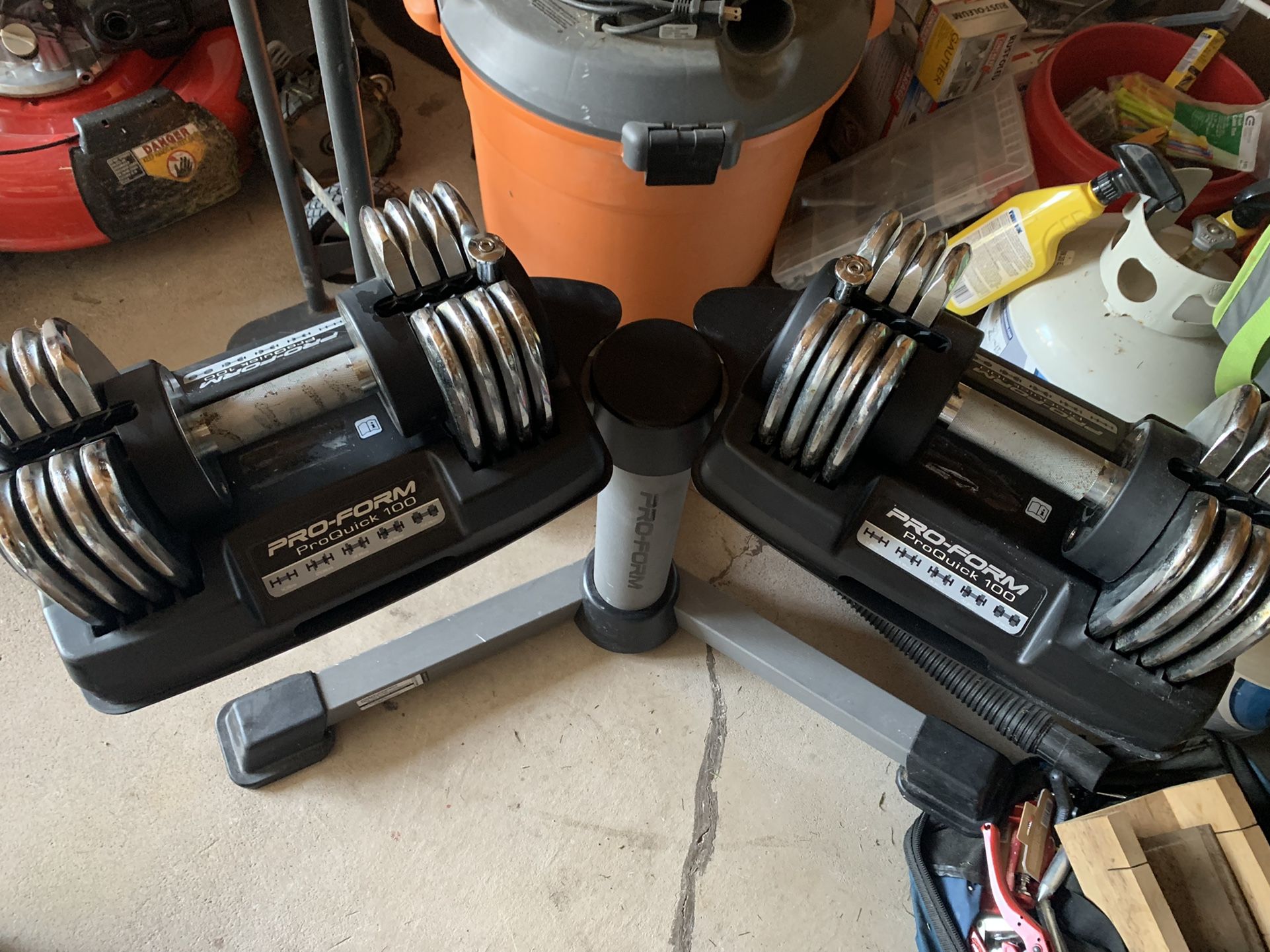 ProForm Pro Quick 100 lb. Adjustable Dumbbell Set for Sale in Penndel PA OfferUp
