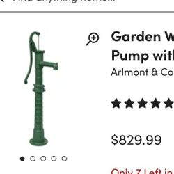 well  hand pump 