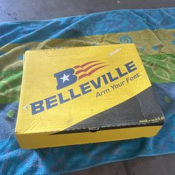 Belleville black military boots