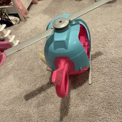 Barbie helicopter