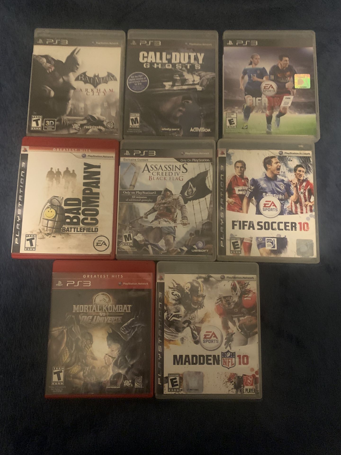 8 PS3 Games