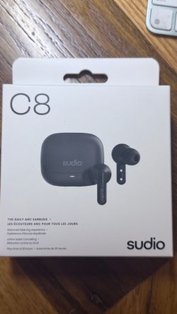 Sudio C8 wireless headphones. Never out of box
