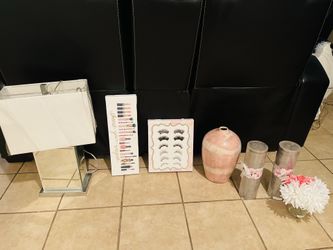 Lamp And Textile Items