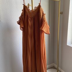 NWT few moda new york boho flowy formal dress
